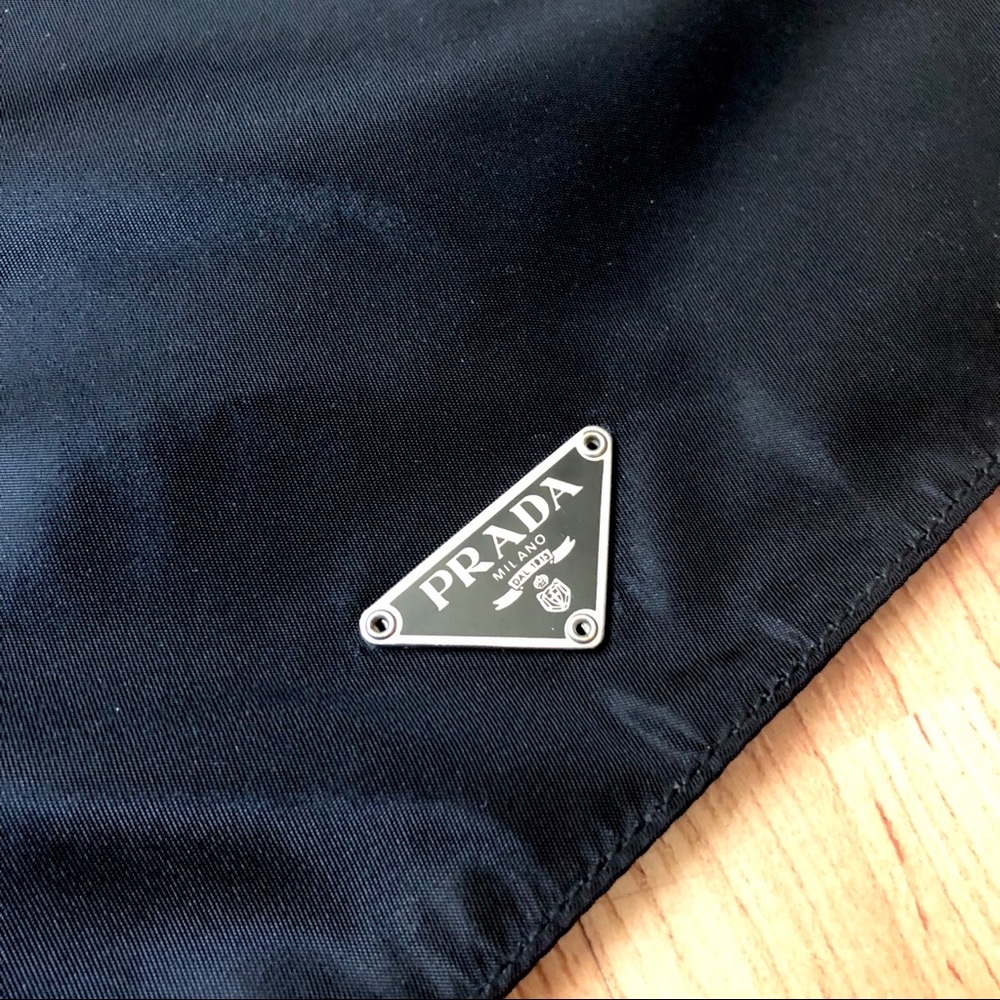 Prada Black Nylon Shoulder Bag